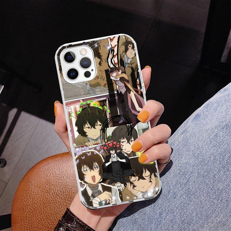 Bungo Stray Dogs Poster Anime Phone Case For iPhone 17 Air 16 Pro Max 16E 15 + 14 Plus 11 12 13 Mini 7 8 SE Gift Print Cover Fun