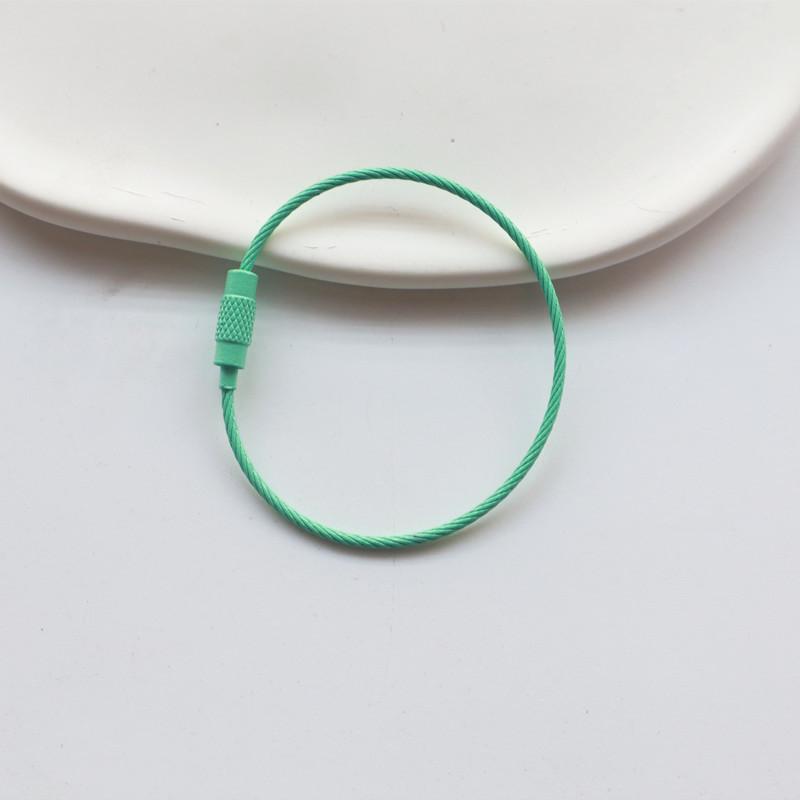 1 stk Fargerik Bagasjelappklemme i Rustfritt Stål Slitesterk og Enkel å Installere Perfekt for Reise og Daglig Bruk