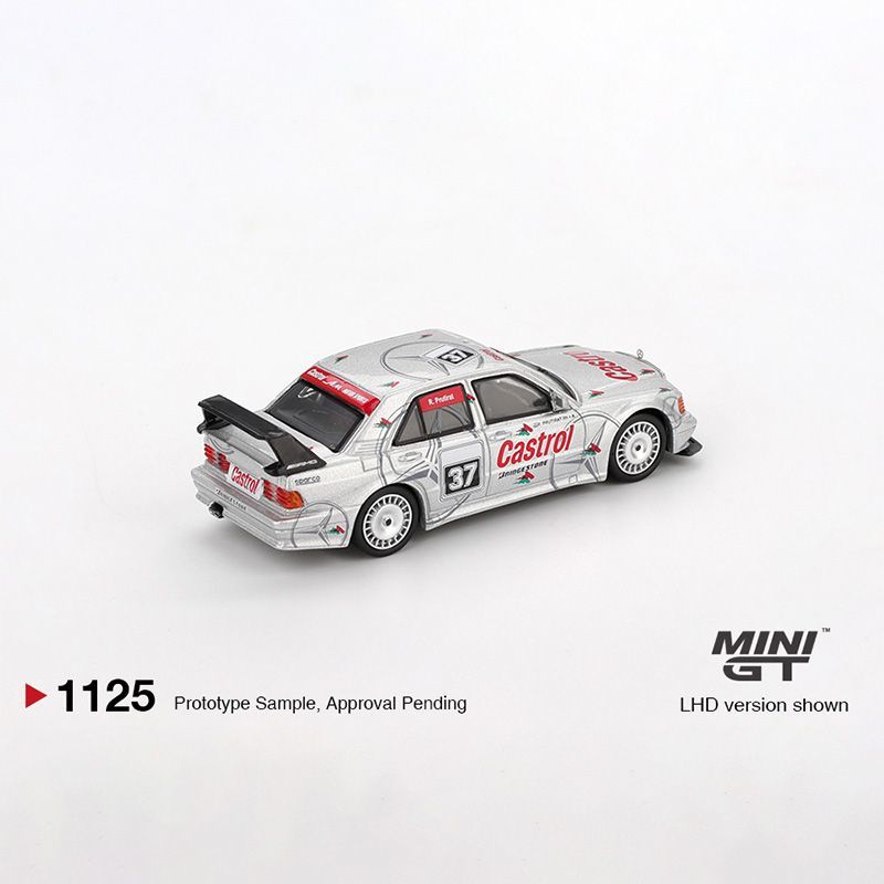 MINI GT 1:64 Mercedes-Benz 190E 2.5-16 Evolution II #37 Alloy Die-Cast Car Model Collectible Gift