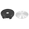 Universal 60mm Dia Black 5 Clips Car Wheel Center Tyre Hub Caps Cover Pack of 4