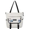 Canvas Bag Tutor Bag Tutor Bag Primary School Students Girls and Boys Multiple Pockets  Hand Held One Shoulder Crossbody Bag Trend