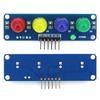 Stlxy DC 3.3-5V ST009 Four Position LED Module Signal Light Electron Traffic Light Module for Electronics Projects