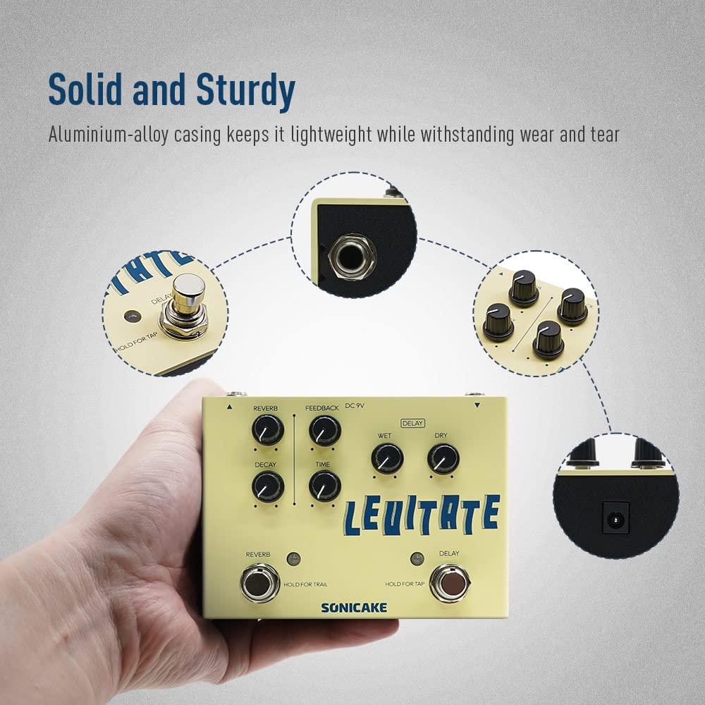 SONICAKE Delay Reverb Effector Levitate &