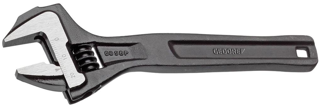 Gedore Adjustable Overall Length 1966294 Wrench, 206.5mm,