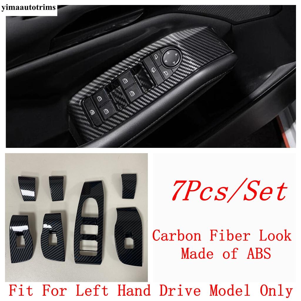 Car Inner Door Armrest Window Glass Lift Switch Button Panel Cover Trim Accessories For Mazda 3   - 2025 / CX-30  - 2025