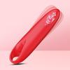 Ring Vibrator Electric Massager 12 Vibration Modes Handheld Stimulation Toy for Women Silicone Material USB Rechargeable