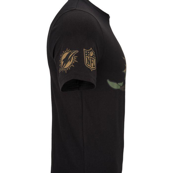 New Era Football Fan Shirt - NFL Teams noir / wood camo