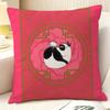 Cartoon Comic P Chan R-Ranma ½ 1 Pillow Case Natural Linen Organic Fabric Double-Sided Printing Sofa Home Decor Gift Pillow Case
