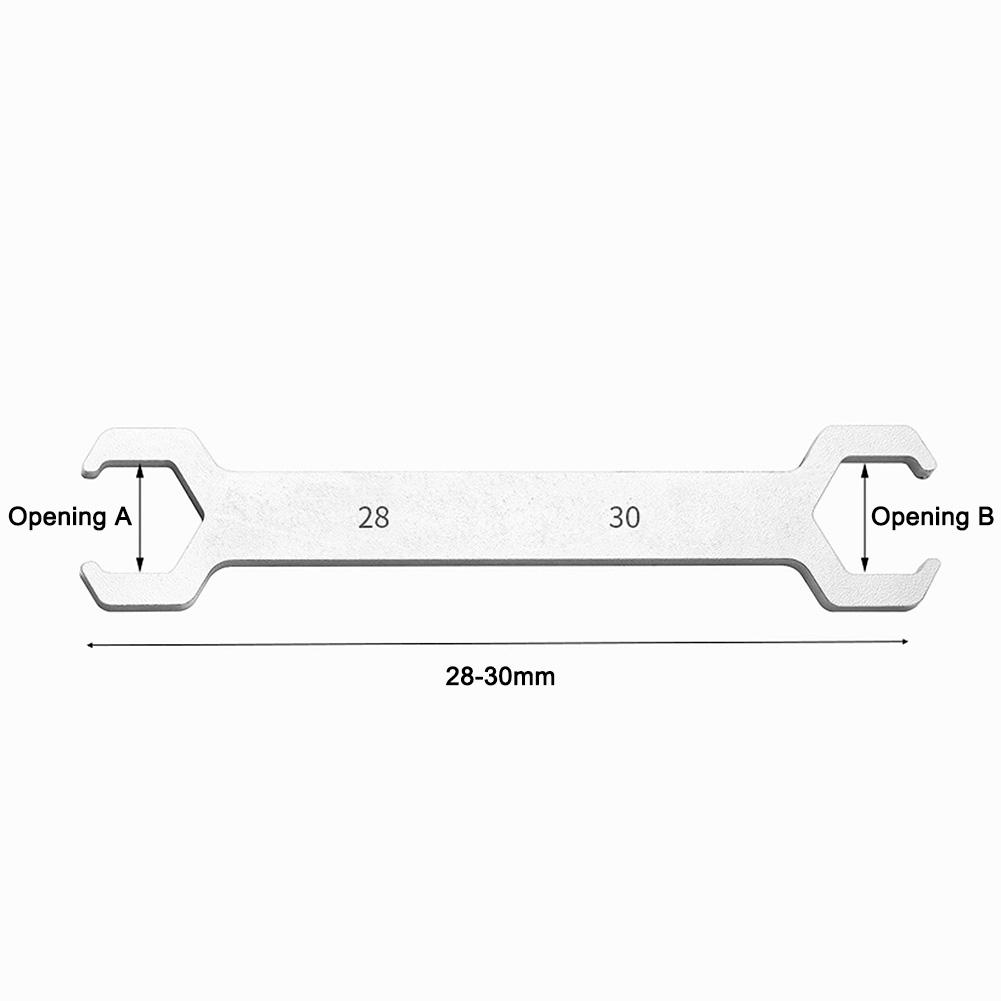 Fußbodenheizungsschlüssel Praktischer Doppelmaulschlüssel Armaturen- & Spüleninstallationsschlüssel Werkzeuge für Zuhause Badezimmer