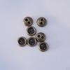 5mm Mini Metal Round Sewing Doll Clothes Buttons Pack of 300 -Bronze
