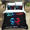 Rapper Anuel AA 3D NEW Duvet Cover Pillowcase Bedding Set Adult Boy Girl Bedroom Decoration Children Single Double Large