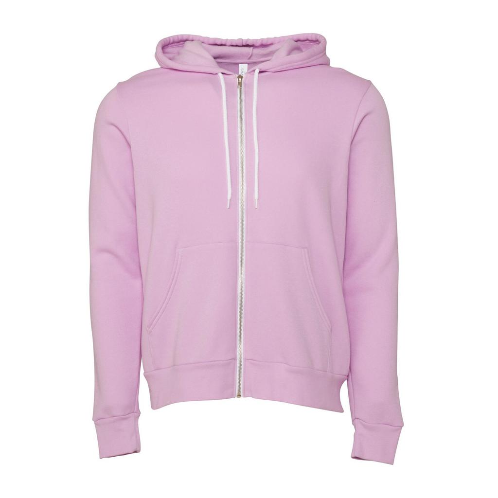 Bella + Canvas Unisex Adult Polycotton Full Zip Hoodie