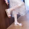 Sandals women's new models with flat sandals women's outer wear beach sandals women's summer