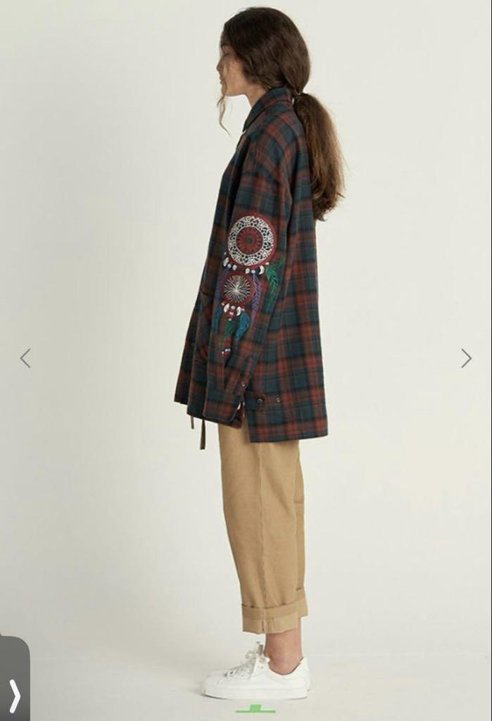 [USED] BTS Jungkook Wears A NOTHING Embroidered SHIRT, Size M