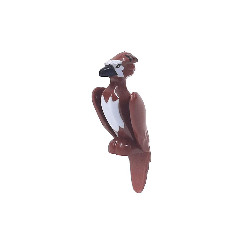 Compatible Mosaic Building Block Toy Goat Seagull Penguin Fish Sheep Animal Print Farm Diy Parts