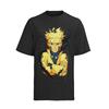 Organic Cotton Mens T-Shirt Anime Nine-Tails Chakra Fashion Naruto Belive In You