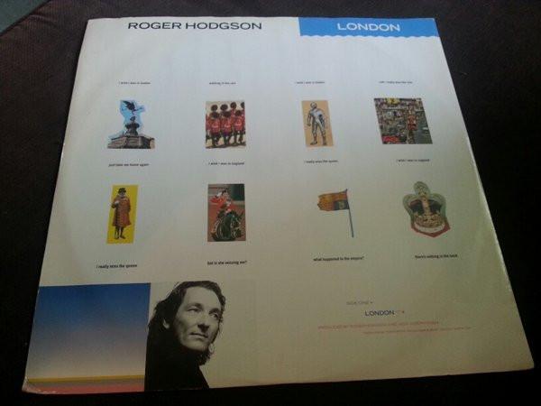 

12inch Record ROGER HODGSON - London AMY405 A&M Records 1987 UK Rock Used