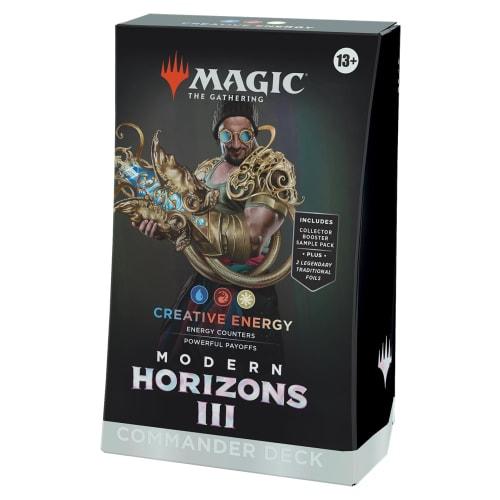Magic: The Gathering Modern Horizons 3 Commander Deck "Creative Energy" English Version MTG Trading Card Wizards of the Coast MH3 D32930000
