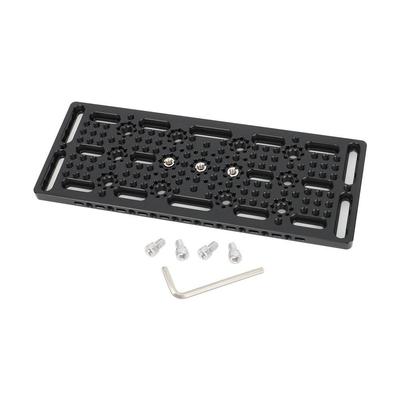 HDRIG 260x100mm Perforated Cheese Board: Versatile Expansion Plate with Positioning Holes
