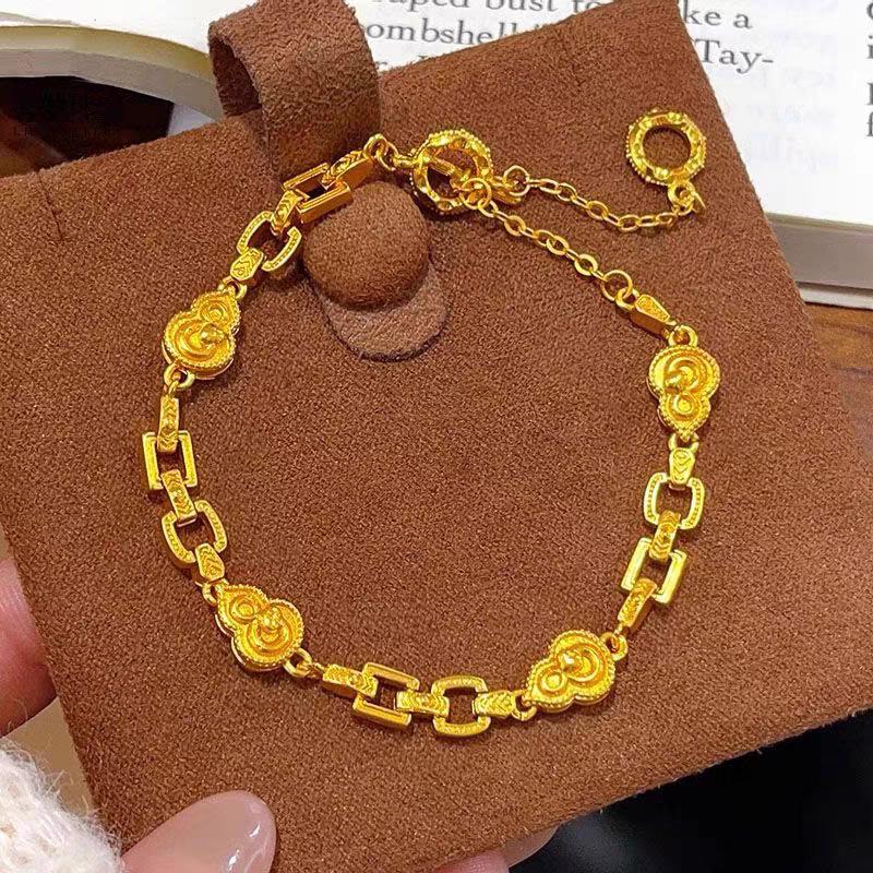Shajin Jewelry Chinese Style Gold-Plated Snake Bracelet for Women - Durable, Non-Fading and Elegant.