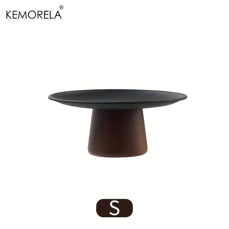 

Acacia Wood Cake Stand Footed Dessert Display For Weddings Birthdays Cupcakes Tray Halloween and Christmas Cake Tray