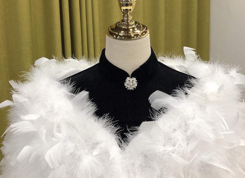Women's Fur Cape Shawl for Winter Weddings & Evenings