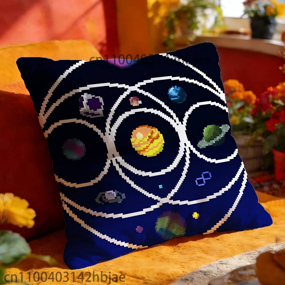 C-ColdplayS Throw Pillow Case For 45x45cm 55x55cm 30x30cm Square Car Pillowcase Home Bedchamber Decor Gift