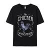 The Chicken Whisperer Tshirt Pet Vintage Gift TShirt Printed On T Shirts Faddish Tops T Shirt Cotton Unisex Casual