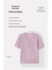 Mom's Summer Ice Silk Short-Sleeve T-shirt for Women 50+