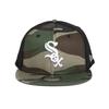 New Era MLB 9FIFTY Camouflage Chicago White Sox Mesh Snapback Cap, Free Size