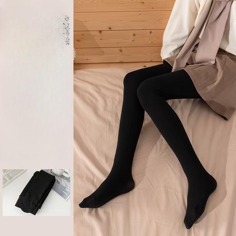 

Весна Осень Зима Женские колготки телесного цвета с эффектом голых ног, на флисовой подкладке, утолщенные, противоскользящий базовый слой, леггинсы One Size