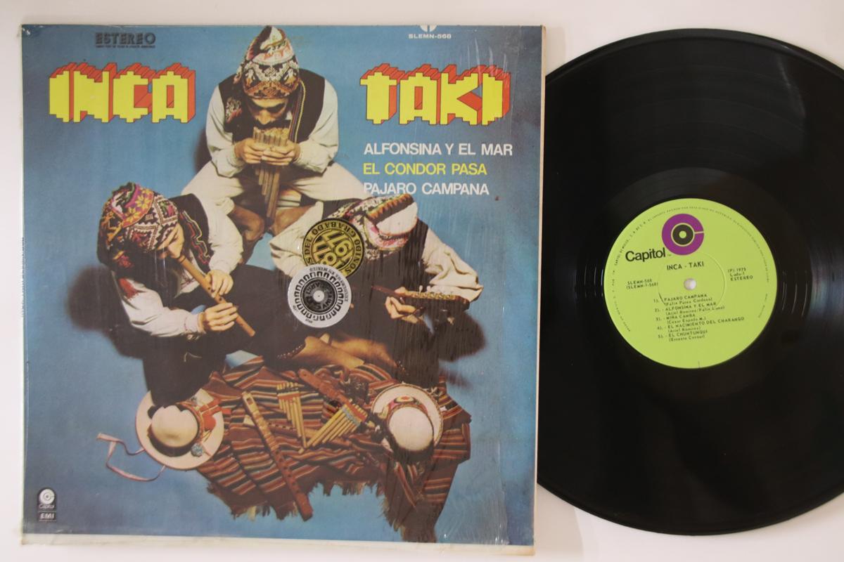 

LP Record INCA TAKI - Inca Taki SLEMN568 CAPITOL 1975 Mexico World Music Used