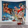Christmas Tapestry Room Decor Fabric Backdrop Wall Hanging for Bedroom Popular Online Direct Machine Washable Polyester Modern