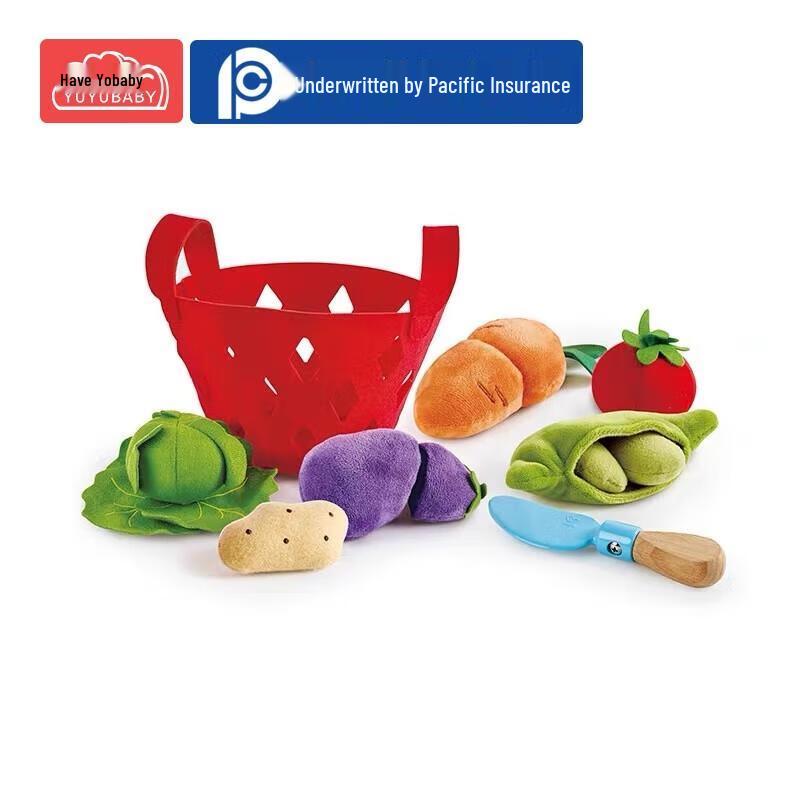 Детская деревянная игровая кухня Корзина для овощей