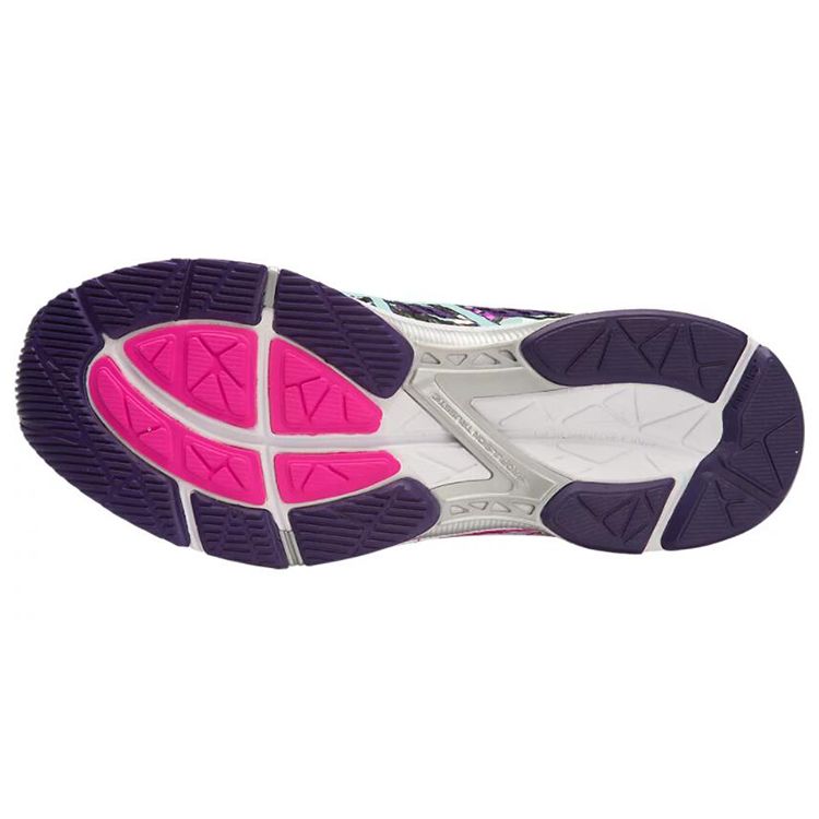 Asics Gel-Noosa Tri 11 Odolné Prodyšné Běžecké Boty s Nízkým Svrškem Dámská Teniska Fialová Vícebarevná T676N-3378
