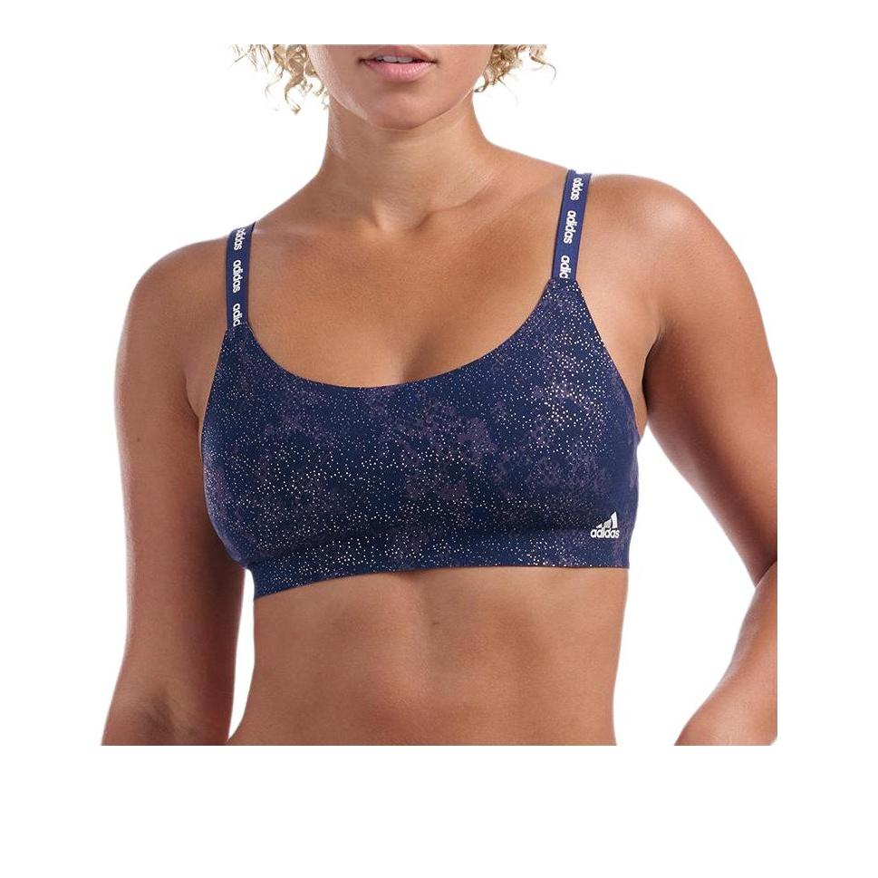 

Adidas High Elastic Seamless Comfortable Bra Women Underwear Shiny-Snake-Print 4A7H15 XL