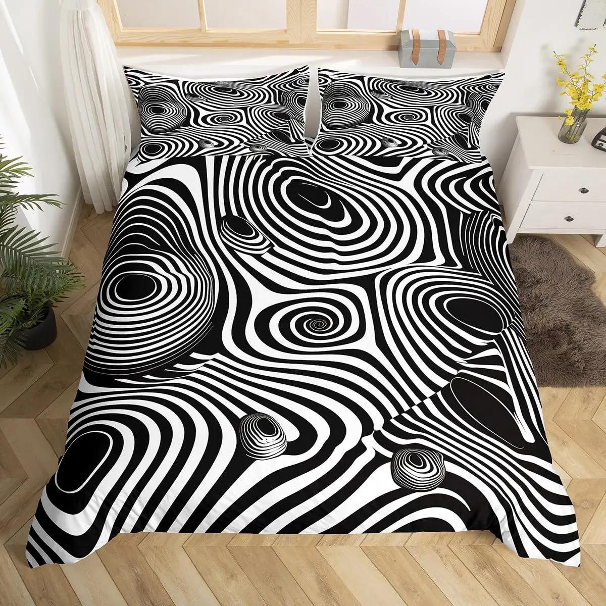 

Комплект постельного белья с абстрактной геометрией King Queen Красный Синий Желтый Пододеяльник Геометрическое искусство Qer 70x133cm 2pcs