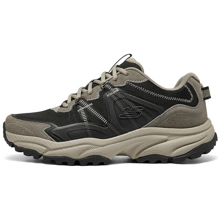 Skechers Vigor At Comfortable Versatile Durable Rebound Low-Top Hiking Shoes Men hiking shoes Black 237743-BKTP 41