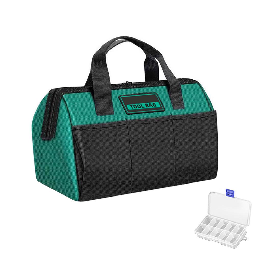 Heavy Duty Oxford Tool Bag Large Capacity Waterproof Durable Work Tote Pouch For Professional Repair Equipment Storage