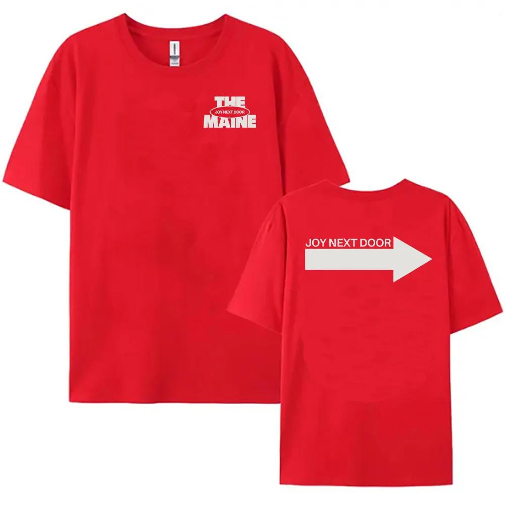 

Joy Next DOOR Tees The Maine Band Fashion Graphic Tshirt Summer Short Sleeve WomenUnisex Tshirts Cotton Soft Casual Unisex Shirt 4XL