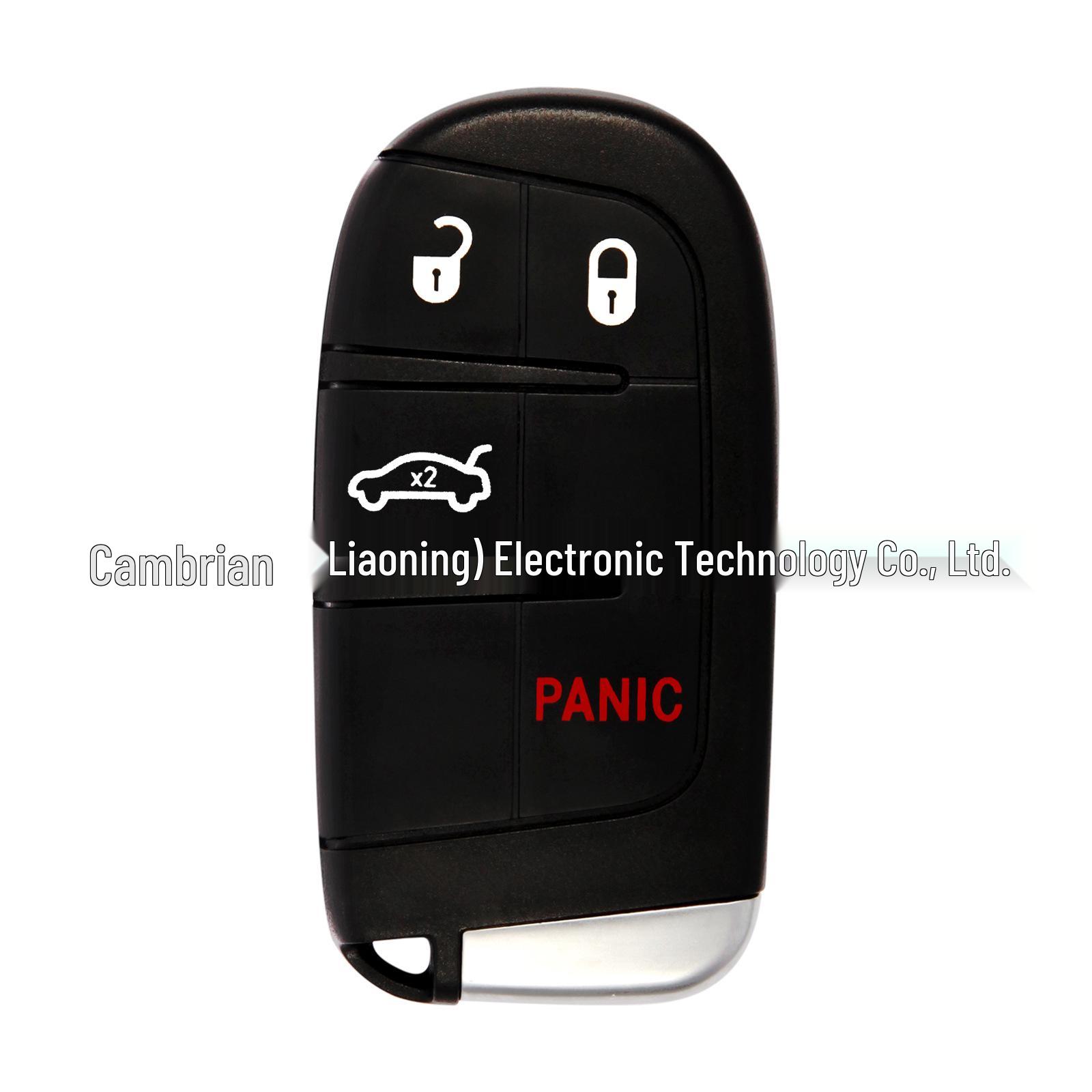 

Пульт с 4 кнопками для Dodge Dart Challenger M3N40821302 5.4*4.2*1.4 cm чёрный