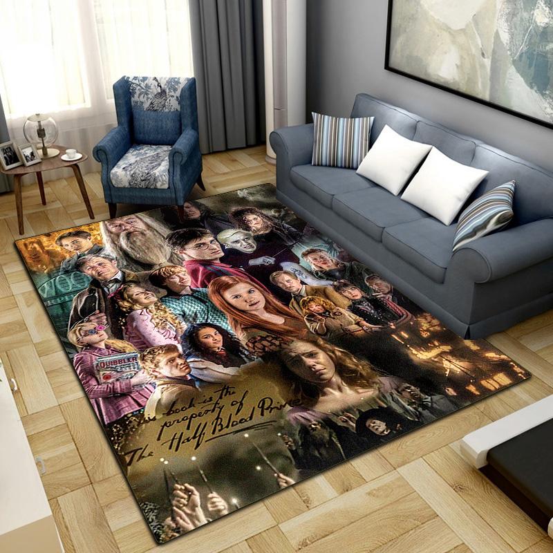 

Harry Potter Area Carpet for Living Room Bedroom Home Decor Cool Movie Mat Floor Mat -34 60x90cm