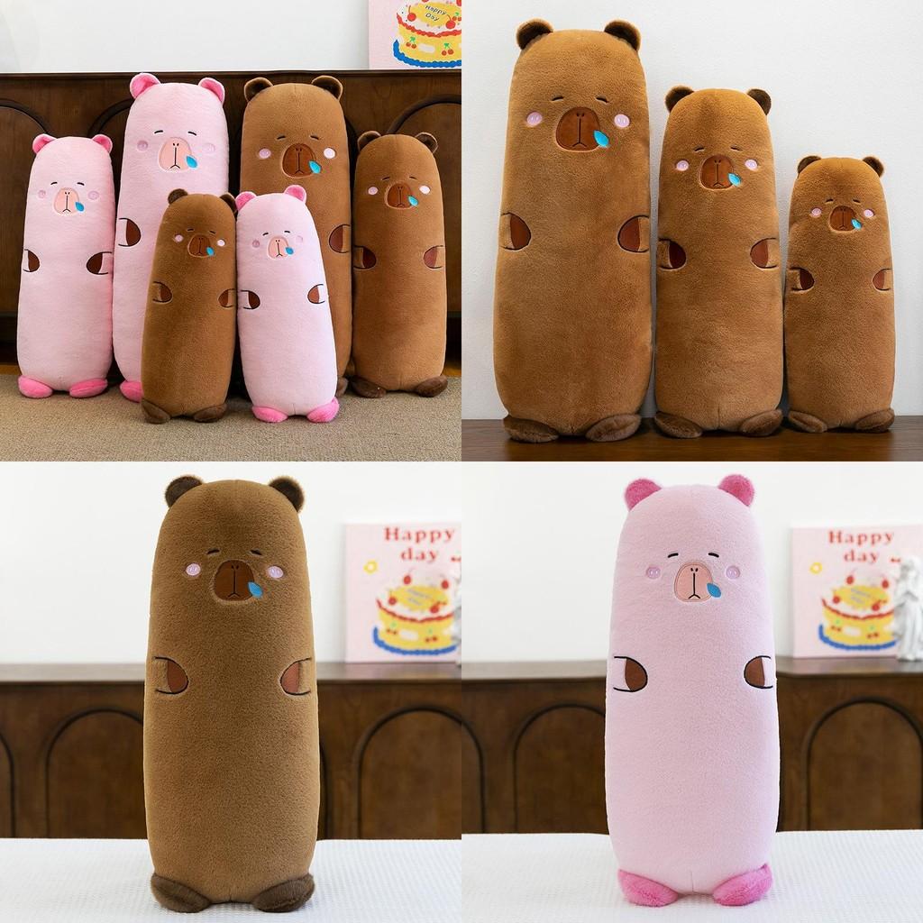Capybara Plush Cute Toy Cartoon Animal Doll For Girls Gift Decoration Bedroom