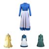 Château Ambulant de Howl Sophie Robe Trapèze Polyester/Coton Tenue Cosplay