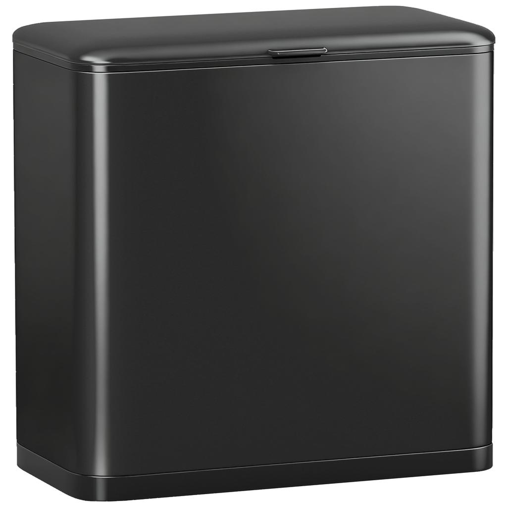8L Hanging Kitchen Bin, Rubbish bin with Lid and Removable Inner Bucket for Kitchen Cabinet Door, Under Sink, Office