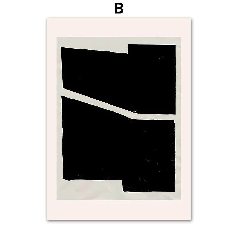 Abstract Bohemian Line Woman Leaf Vase Flower Mid Century Posters Canvas Painting Wall Art Print Picture Living Room Home Decor