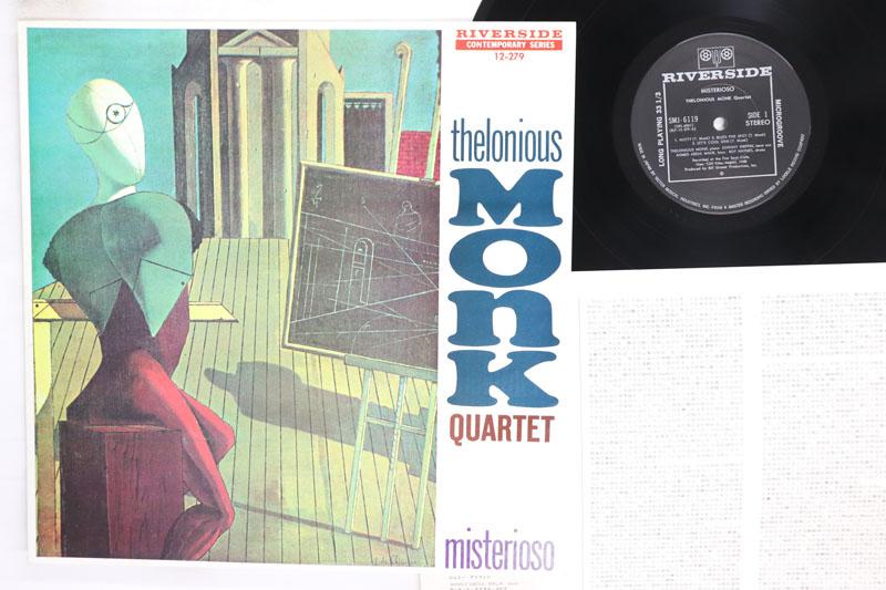 

LP Record THELONIOUS MONK Misterioso SMJ6119 RIVERSIDE 1975 Japan Jazz Used