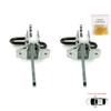 BDP1063-1 2 Pieces Front Left AND Right Door Catch Hinge Brake Stop Check Strap Limiter Lever Arm for BMW 3 Series E36 1990-2000 51218165005