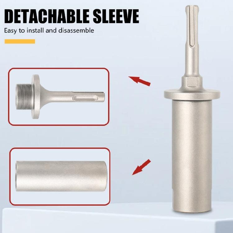 Ground Rod Driver Adapter, Secure Grounding Tasks, Suitable for 5/8inch and 3/4inch Rods  Piling&Fence Installation