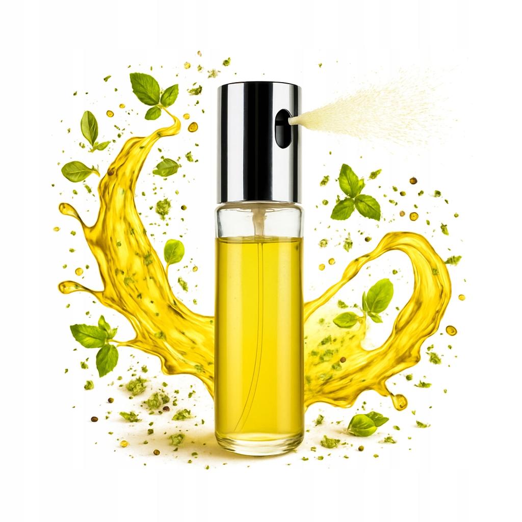 Spray Do Oleju Oliwy 100Ml Szklany Rozpylacz Dozownik Olej Spray Kuchenny